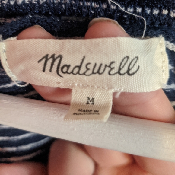 Madewell Striped Top - Picture 2 of 3